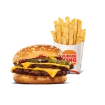 Double Cheeseburger and Small Fries​