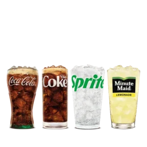 Burger King menu - Drink Bundle with Coca-Cola, Diet Coke, Sprite, and Minute Maid Lemonade