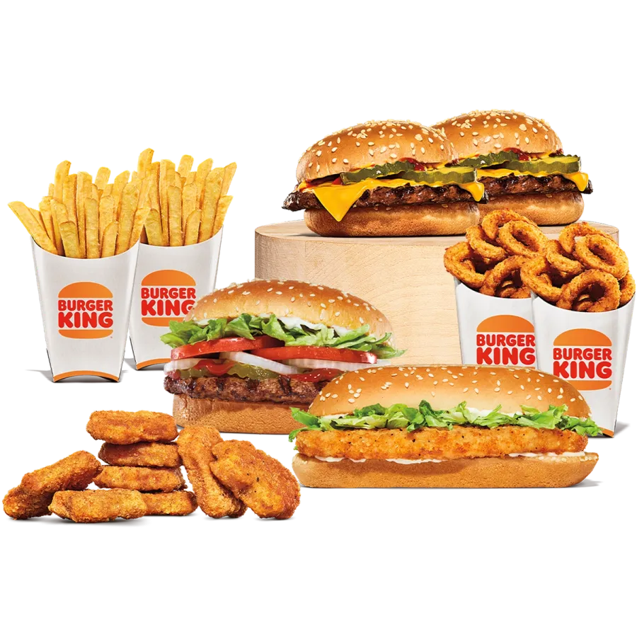 Burger King Lunch Menu - Family Bundles