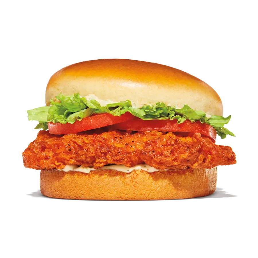Burger King Fiery Royal Crispy Chicken