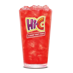 HI C Fruit Punch - Burger King Drinks