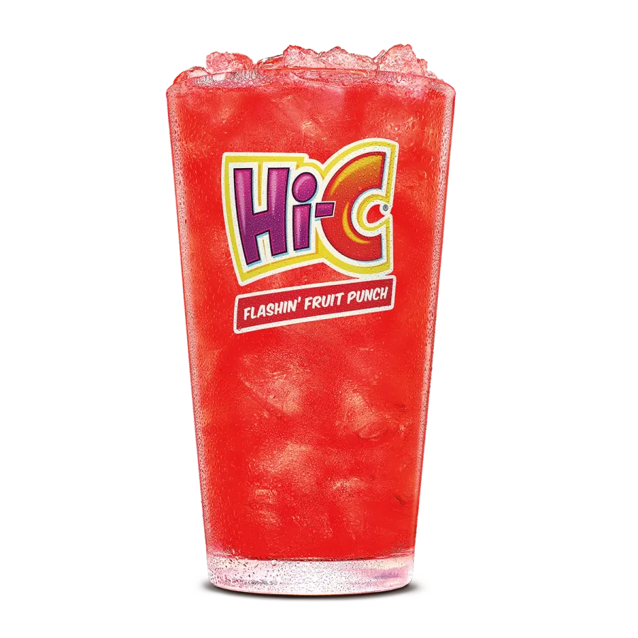 HI C Fruit Punch - Burger King Drinks