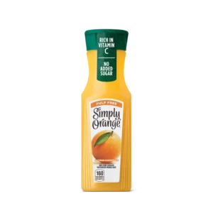 Burger King Simply Orange Juice