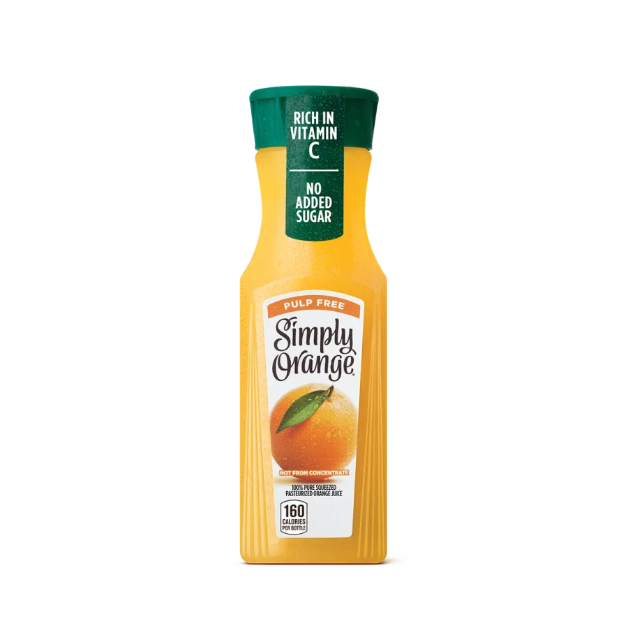 Burger King Simply Orange Juice