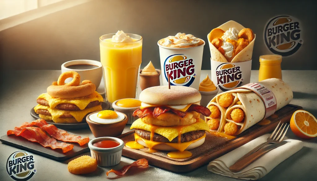 Burger King Breakfast Menu