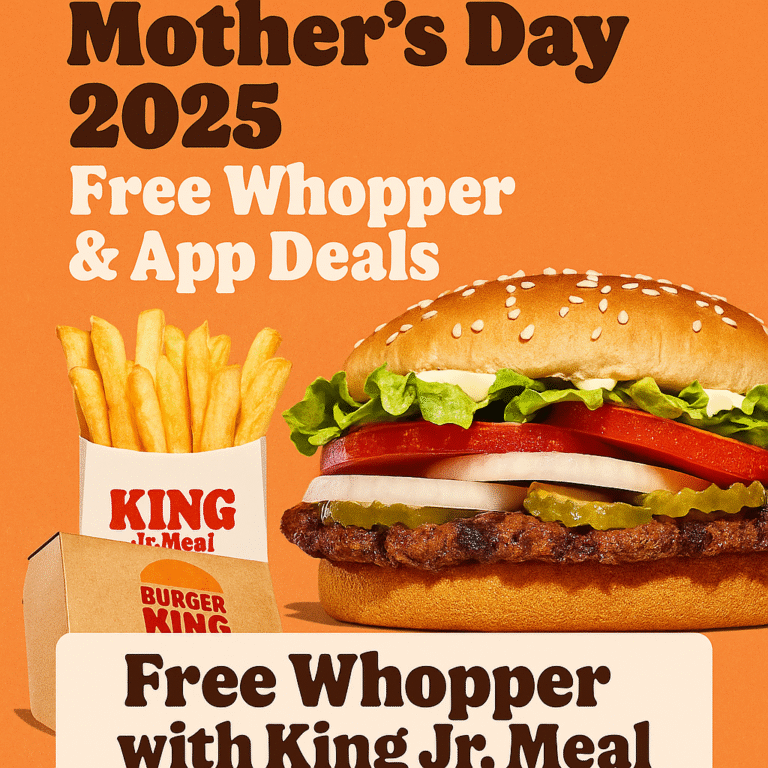 Burger King Allergy and Allergen Menu