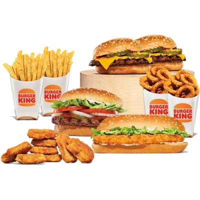 Burger King Lunch Menu - Family Bundles